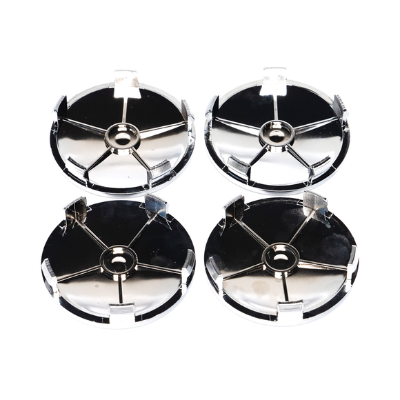 Emblex BMW Style Stealth Black / White Wheel Center Cap 68mm for BMW 1 2 3 4 5 6 7 8-Series 1M M2 M3 M4 X5M X6M Z3 Z4 Z8 - MODE Auto Concepts