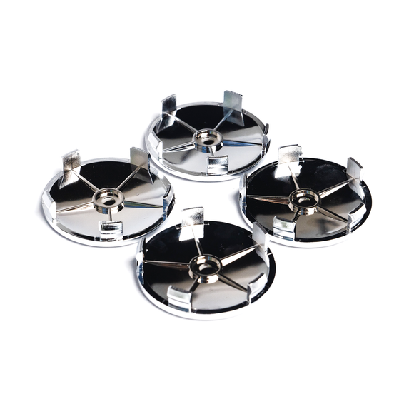 Emblex BMW Style Stealth Black / White Wheel Center Cap 68mm for BMW 1 2 3 4 5 6 7 8-Series 1M M2 M3 M4 X5M X6M Z3 Z4 Z8 - MODE Auto Concepts