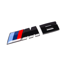 Emblex Gloss Black M6 Badge Trunk Emblem for BMW M6 F06 F12 F13 - MODE Auto Concepts