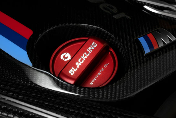 BLACKLINE S55 Billet Aluminium 4-Piece Cap Cover Set for BMW M3 F80 M4 F82 F83 & M2 Competition F87