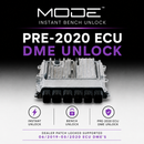 MODE Pre-2020 Bench Unlock Service for BMW DME S55 S58 N20 N26 N55 B46 B48 B58 F & G Series (Dealer Patch Locked or 06/2019-05/2020)-1