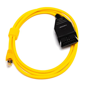 MODE ENET Cable RJ45 Ethernet to OBDII Interface Tuning, Diagnostics & Coding for BMW inc. M2 F87, M3 F80, M4 F82 F-Series & G-Series Tune - MODE Auto Concepts