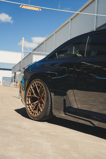 Exon Gloss Black M Performance Style Side Winglet Splitters for BMW M2 G87 - MODE Auto Concepts