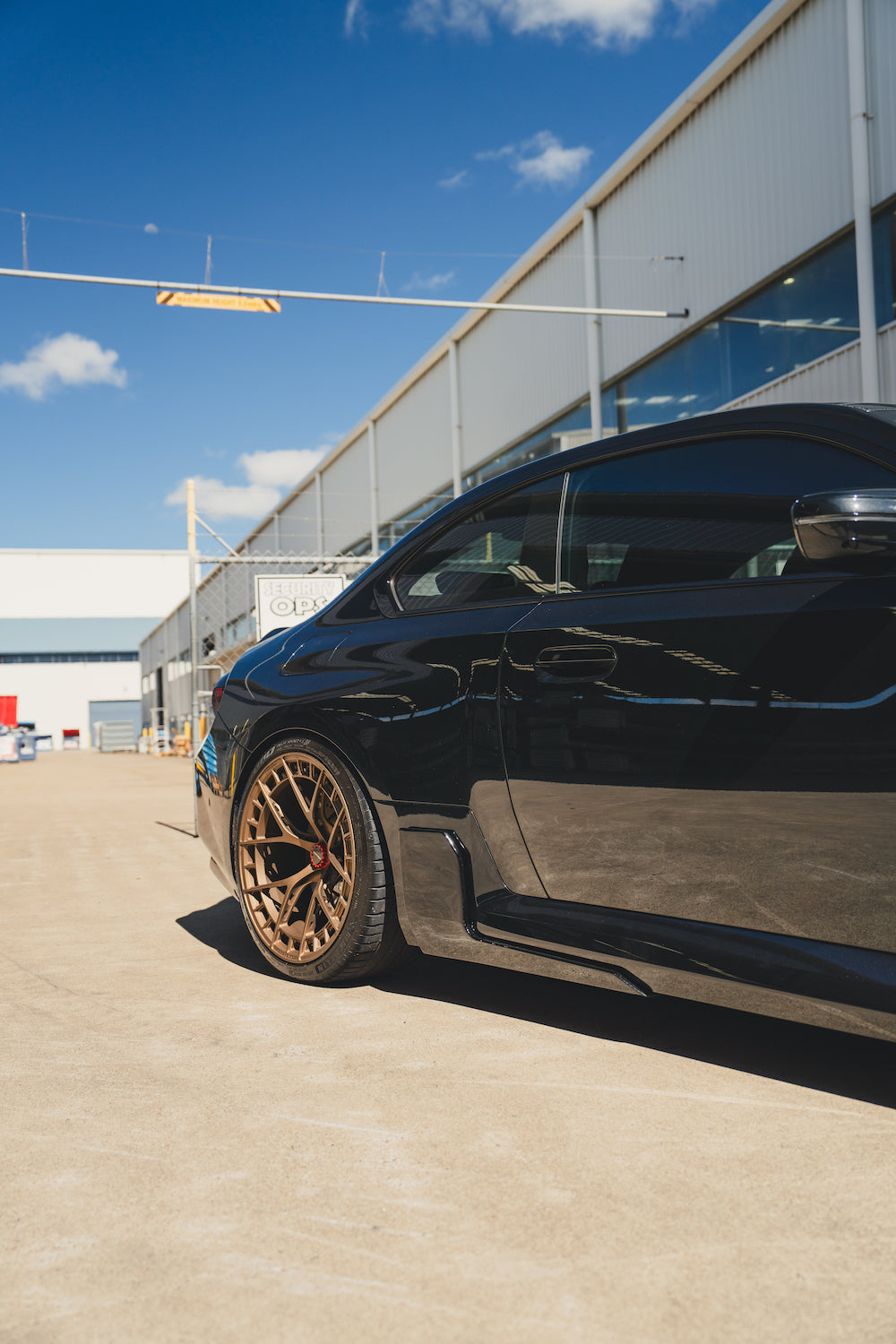 Exon Gloss Black M Performance Style Side Winglet Splitters for BMW M2 G87 - MODE Auto Concepts