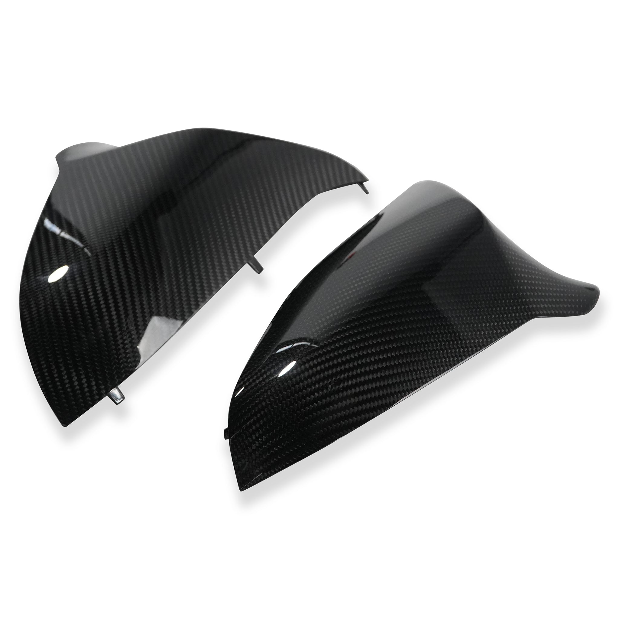 Carbone Collection Gloss Dry Carbon Mirror Cover for M3 F80 M4 F82 F83 2014-2020 & M2 Competition Coupe F87 2016-2020 - 0