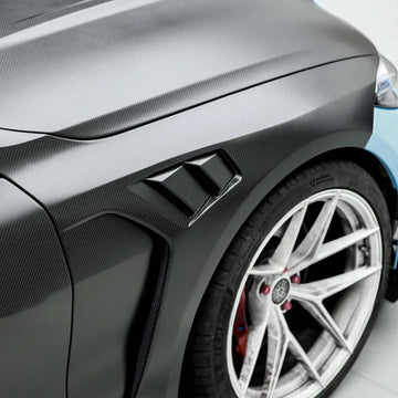 Carbon Pre-Preg Clubsport Vented Fender for BMW M3 G80 G81 - 0