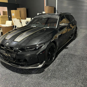 Carbon Pre-Preg M Performance Style Side Splitters for BMW M3 G80 G81 - MODE Auto Concepts