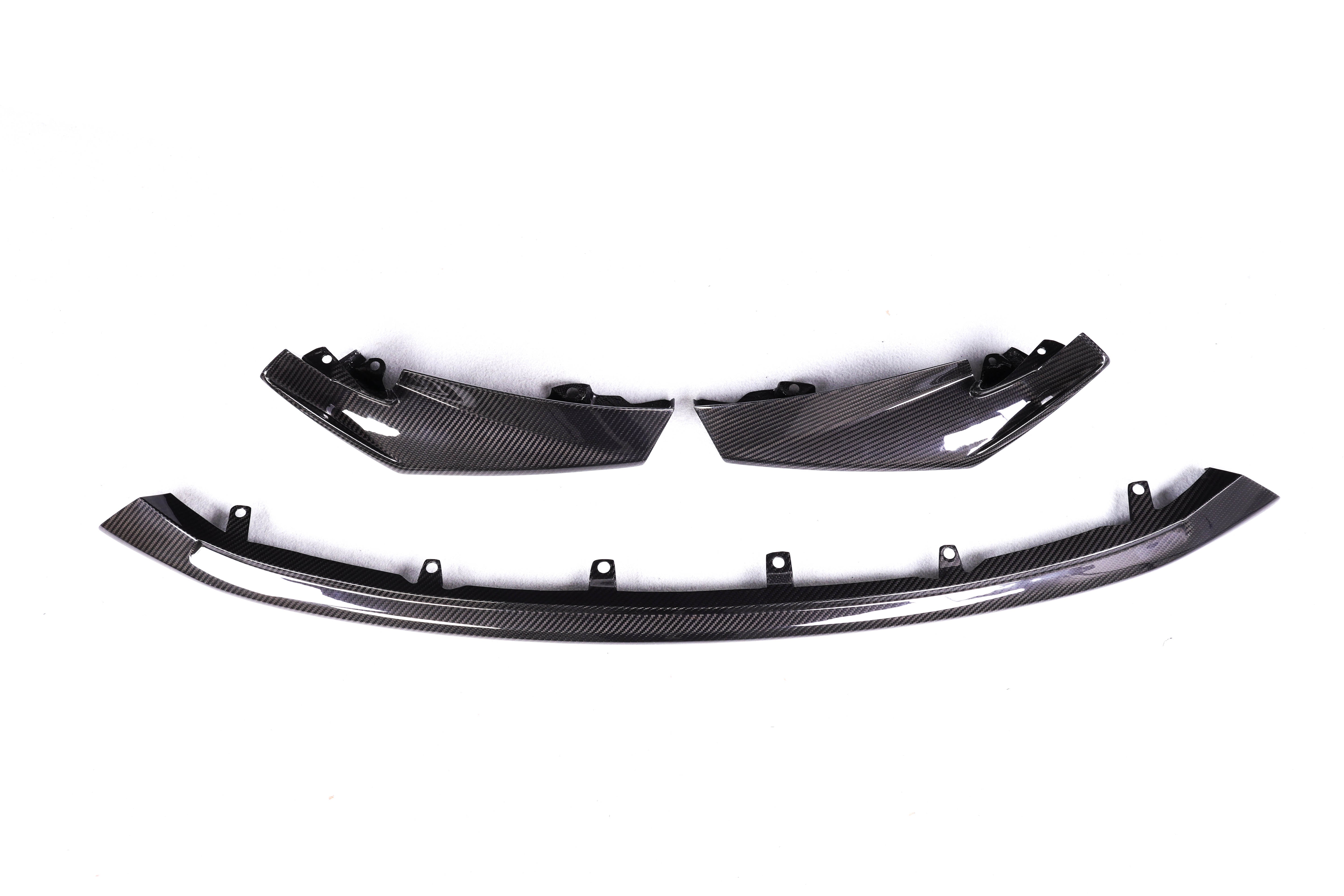 Carbon Pre-Preg CS CSL Style Front Splitter for BMW M3 G80 G81 M4 G82 G83