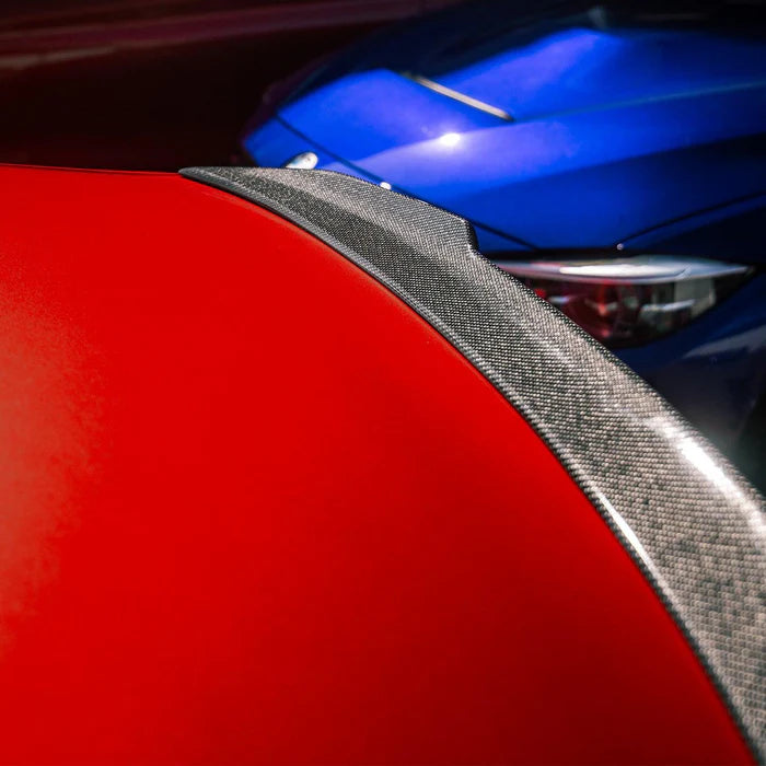 Carbon Pre-Preg CS Style Trunk Lip Spoiler for BMW M3 F80 & 3-Series F30 - 0
