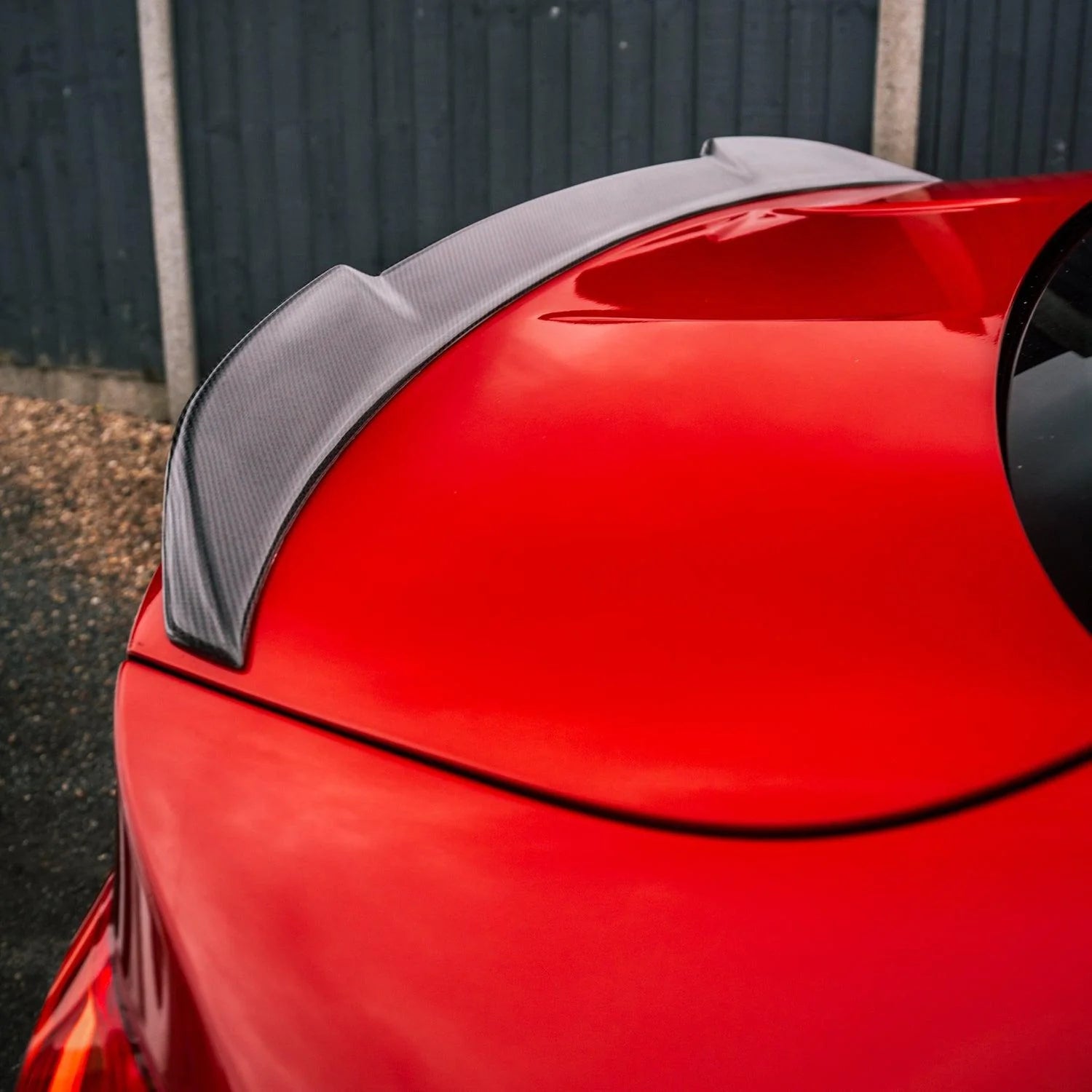 Carbon Pre-Preg CS Style Trunk Lip Spoiler for BMW M4 F82 F83 - 0
