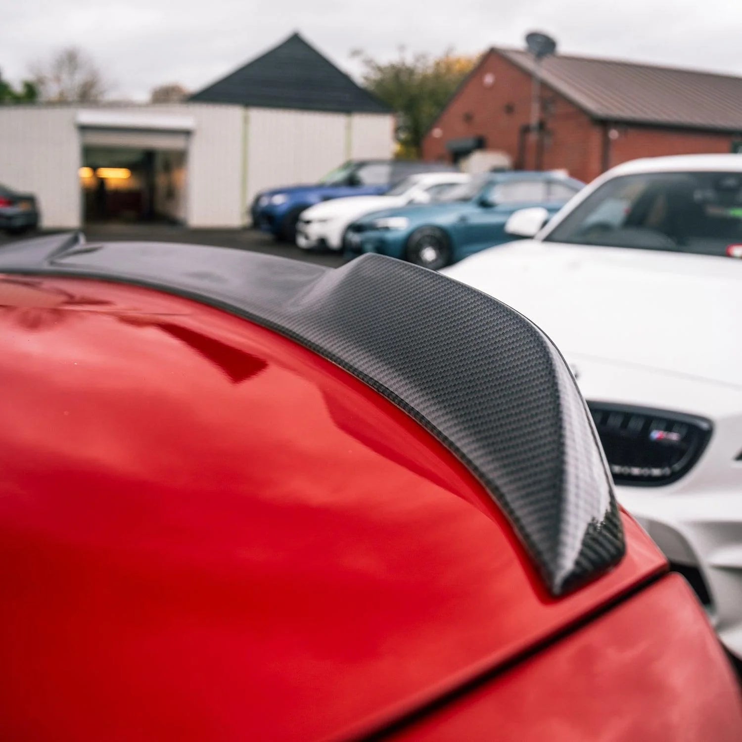Carbon Pre-Preg CS Style Trunk Lip Spoiler for BMW M4 F82 F83