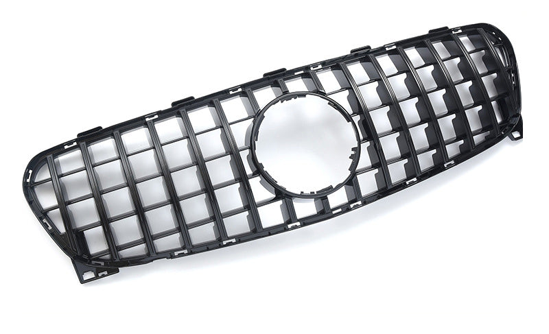 Exon Gloss Black Panamericana GT Style Grille for Mercedes Benz GLA-Class & GLA45 AMG X156 Facelift (17-19)