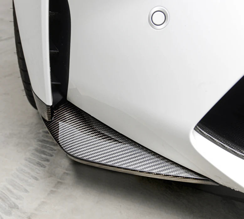Carbon Pre-Preg Front Side Splitter for BMW M3 G80 G81 M4 G82 G83 - 0