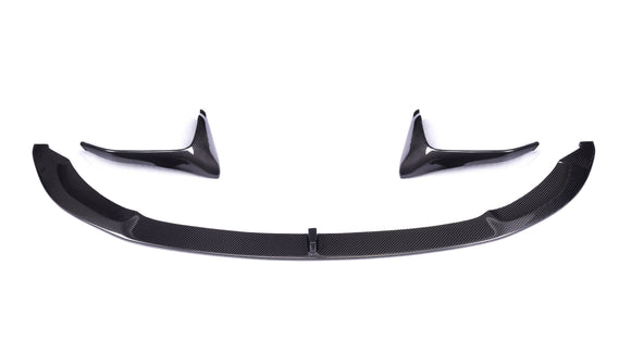 Carbon Pre-Preg M Performance Style Front Splitter for BMW M3 F80 M4 F82 F83 (3-Pieces) - MODE Auto Concepts