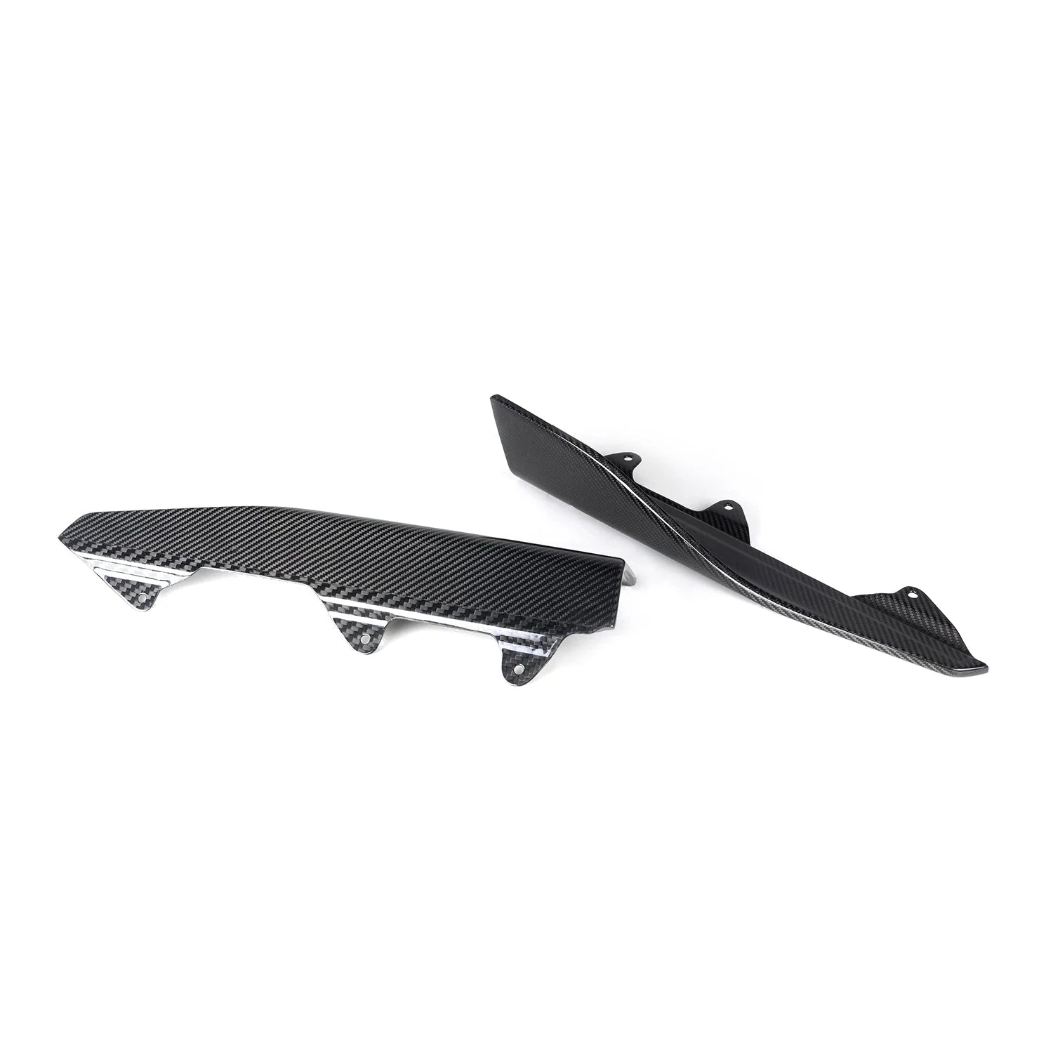 Carbon Pre-Preg M Performance Style Front Splitter Winglets for BMW M2 inc. Competition F87 (16-21)