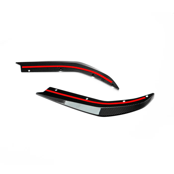 Carbon Pre-Preg MHC Style Rear Side Splitter for BMW M3 G80 G81 M4 G82 G83