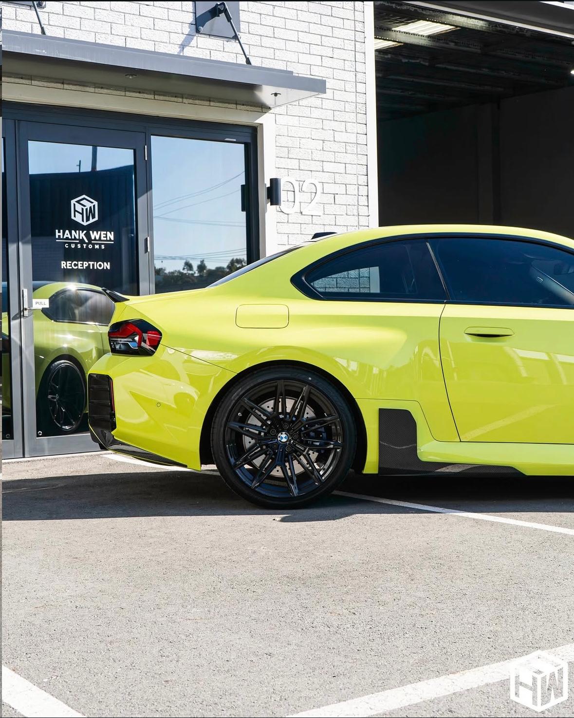 Carbon Pre-Preg M Performance Style Side Splitter Winglets for BMW M2 G87 - 0