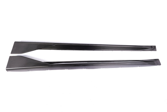 Carbon Pre-Preg M Performance Style Side Splitters for BMW M3 G80 G81 - MODE Auto Concepts