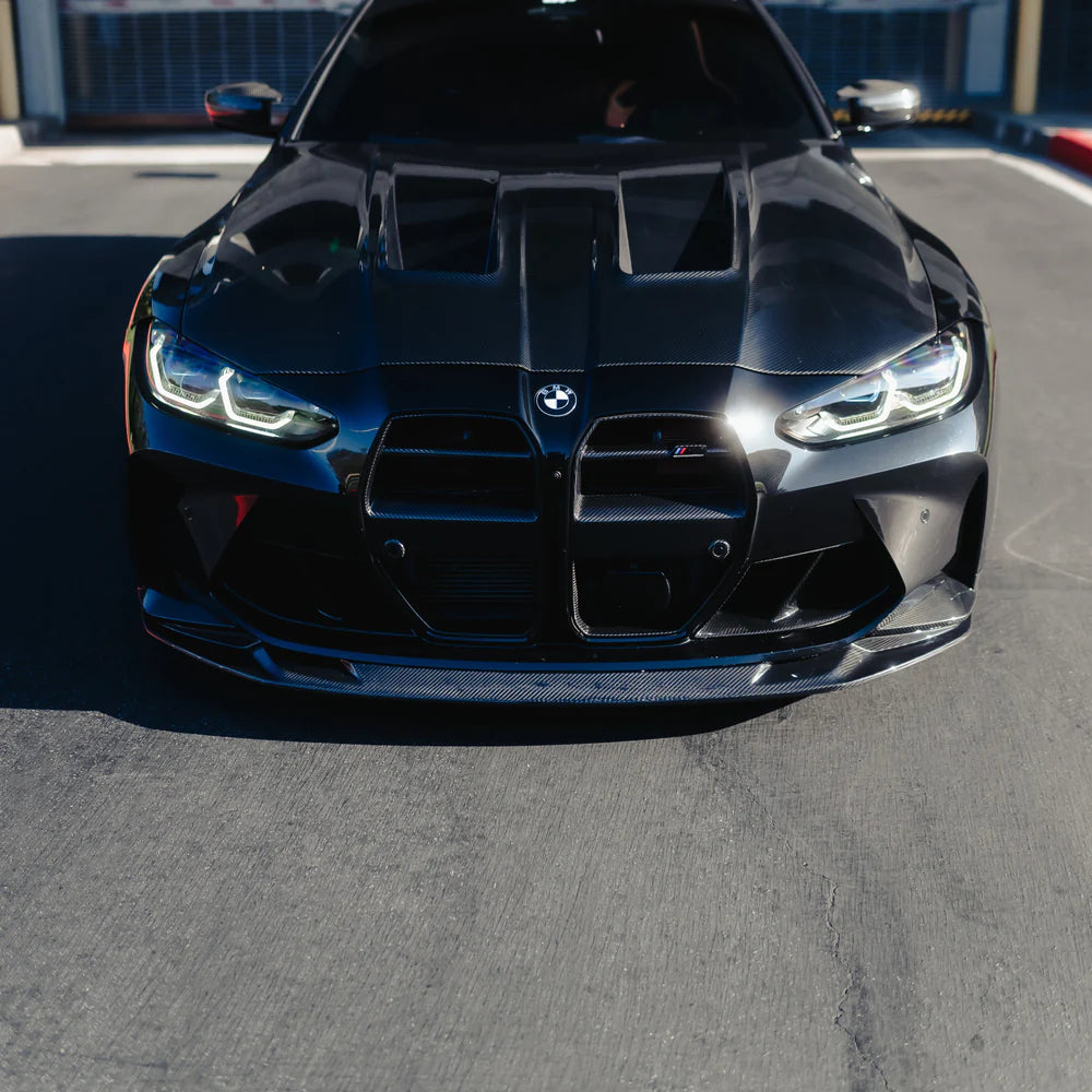 Carbon Pre-Preg MHC Style Front Splitter for BMW M3 G80 G81 M4 G82 G83