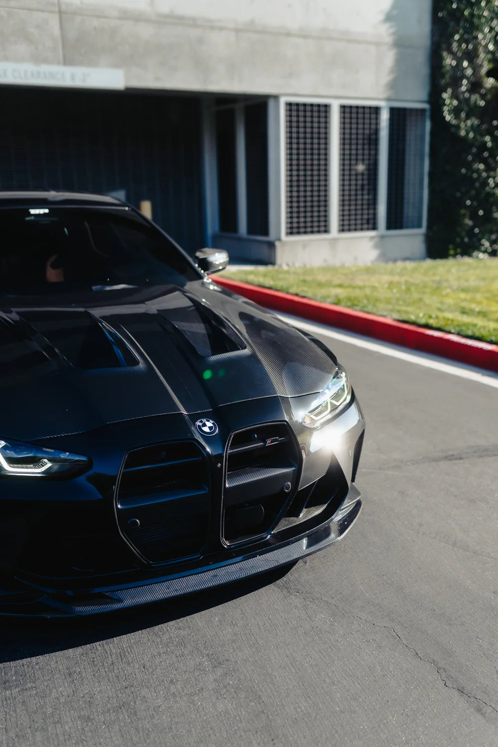 Carbon Pre-Preg MHC Style Front Splitter for BMW M3 G80 G81 M4 G82 G83