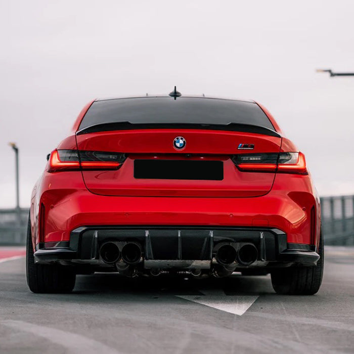 Carbon Pre-Preg MHC OE+ Style Rear Diffuser for BMW M3 G80 G81 M4 G82 G83 - 0
