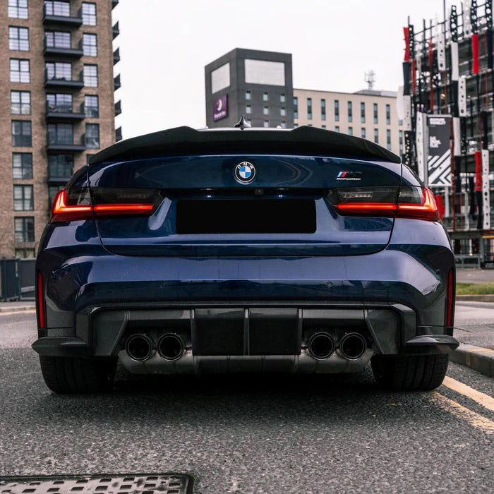 Carbon Pre-Preg M Performance Style Rear Diffuser for BMW M3 G80 G81 M4 G82 G83