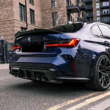 Carbon Pre-Preg M Performance Style Rear Diffuser for BMW M3 G80 G81 M4 G82 G83 - MODE Auto Concepts