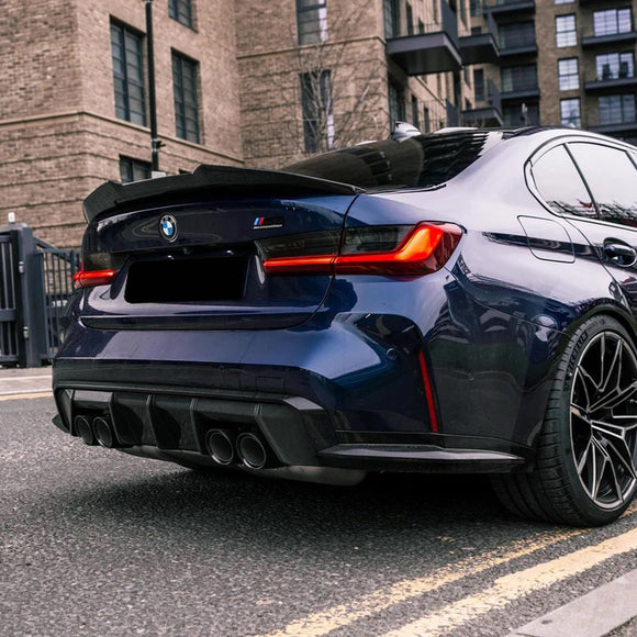 Carbon Pre-Preg M Performance Style Rear Diffuser for BMW M3 G80 G81 M4 G82 G83 - MODE Auto Concepts