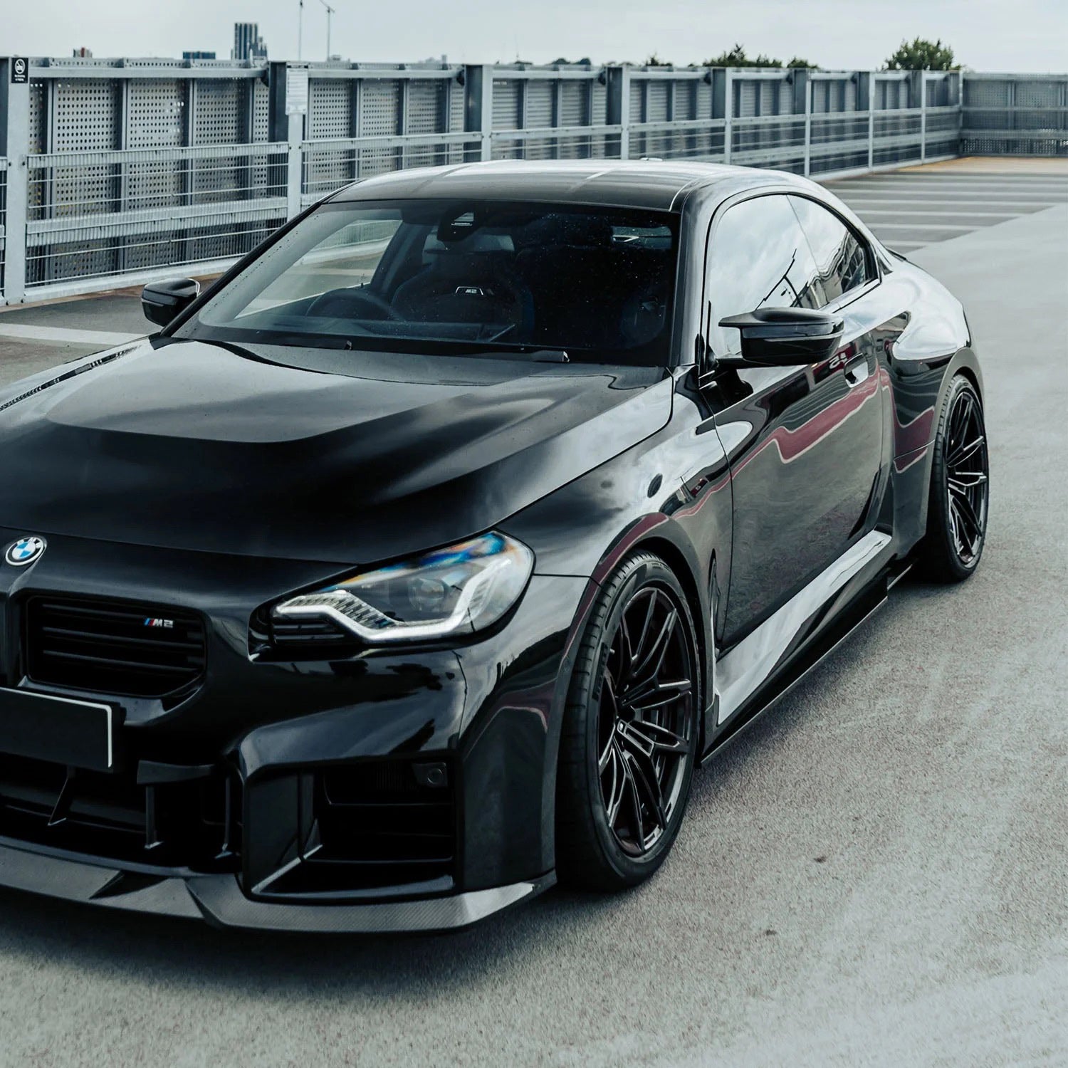Carbon Pre-Preg MHC Style Side Splitters for BMW M2 G87 - 0