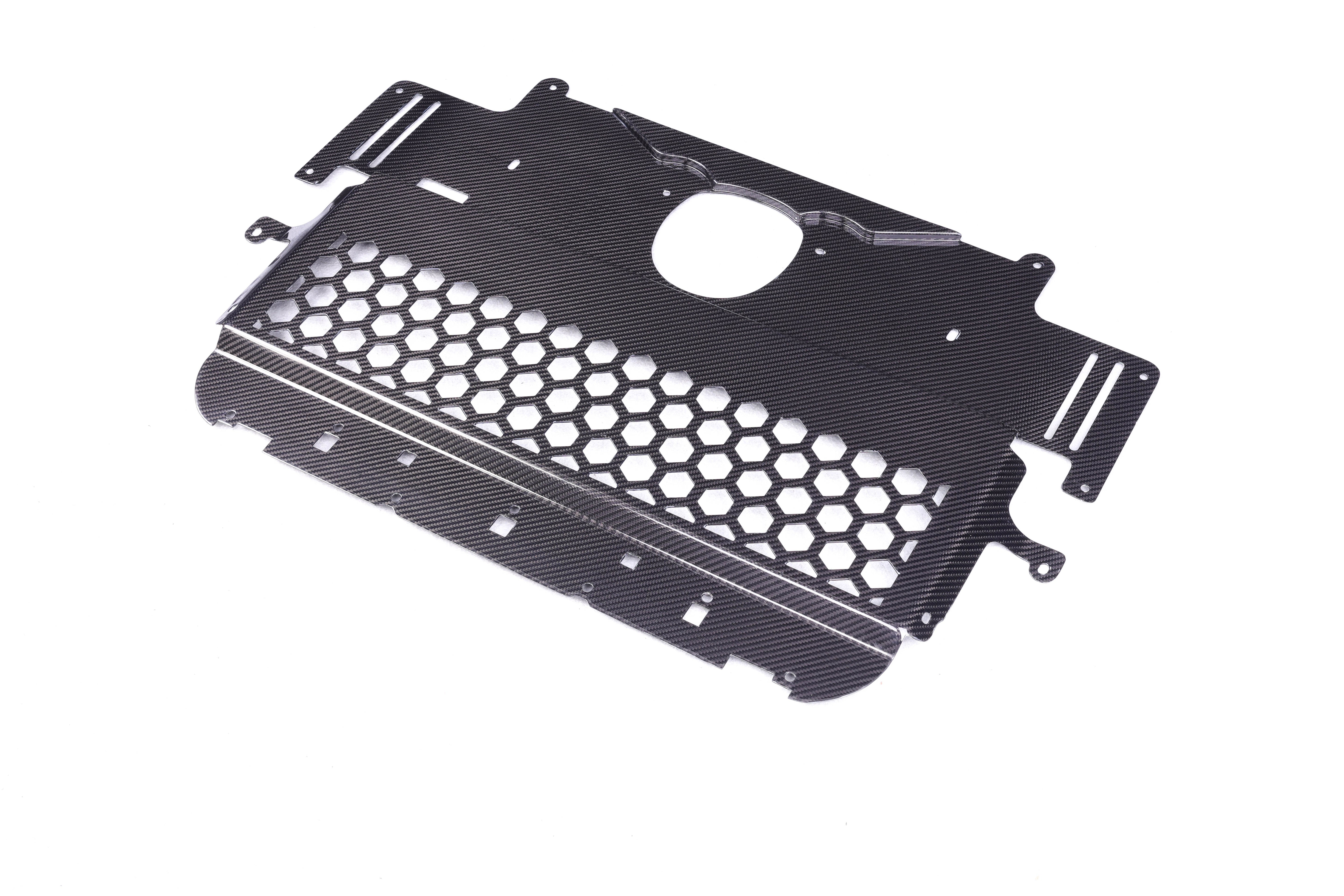 Carbon Pre-Preg Oil Cooler Skid Plate Guard Kit for BMW M3 G80 G81 M4 G82 G83 & M2 G87