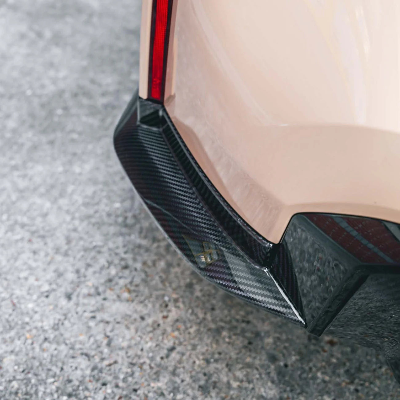 Carbon Pre-Preg Rear Side Splitter for BMW M4 G82 G83