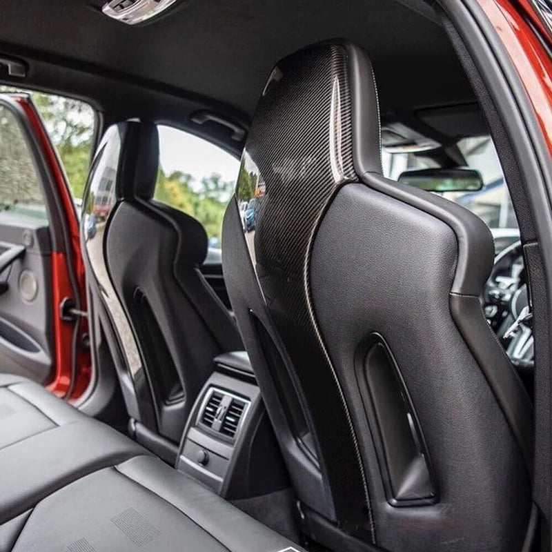 Carbon Pre-Preg Seat Back Front & Rear Trim Set for BMW M3 F80 M4 F82 F83 & M2 Competition F87