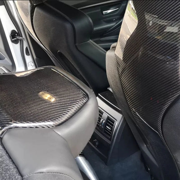 Carbon Pre-Preg Seat Back Front & Rear Trim Set for BMW M3 F80 M4 F82 F83 & M2 Competition F87 - MODE Auto Concepts