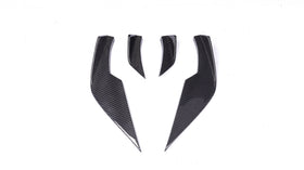 Carbon Pre-Preg V Style Front Bumper Canards for BMW M3 G80 G81 M4 G82 G83 - MODE Auto Concepts