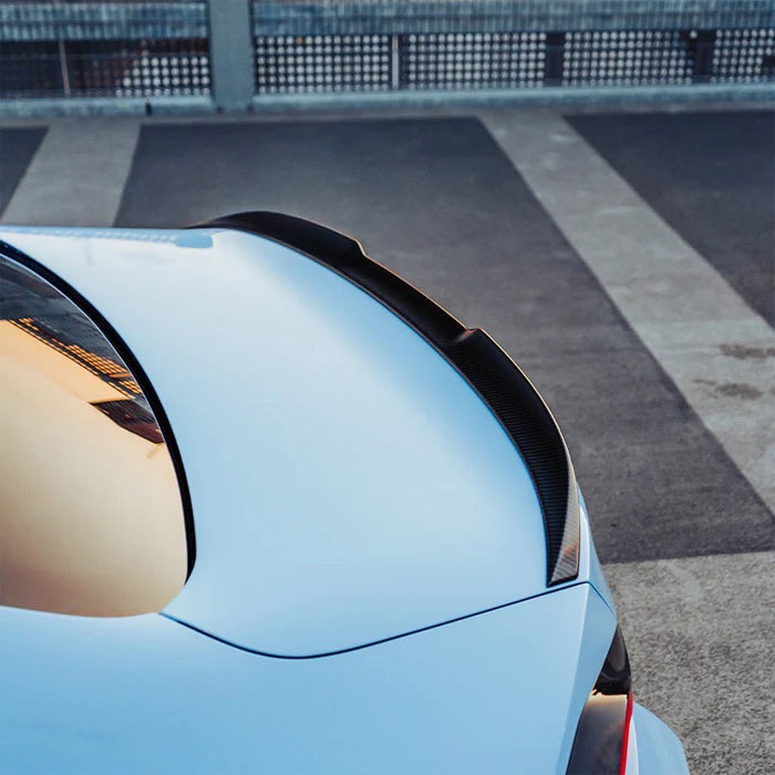 Carbon Pre-Preg V Style Trunk Lip Spoiler for BMW M2 G87 & 2-Series G42