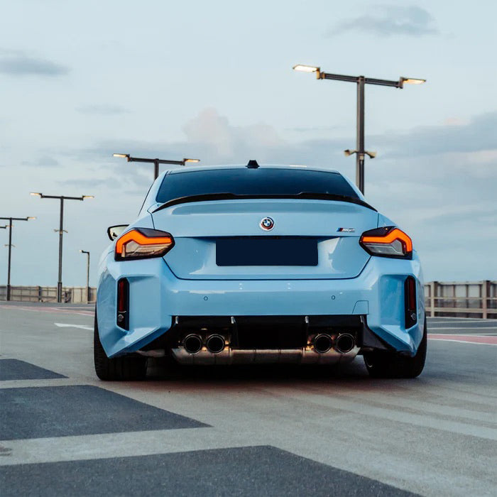 Carbon Pre-Preg V Style Trunk Lip Spoiler for BMW M2 G87 & 2-Series G42