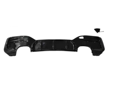 Exon Gloss Black Rear Diffuser w. Quad Outlet for BMW 1-Series M135i LCI & M140i F20 M-Sport - MODE Auto Concepts