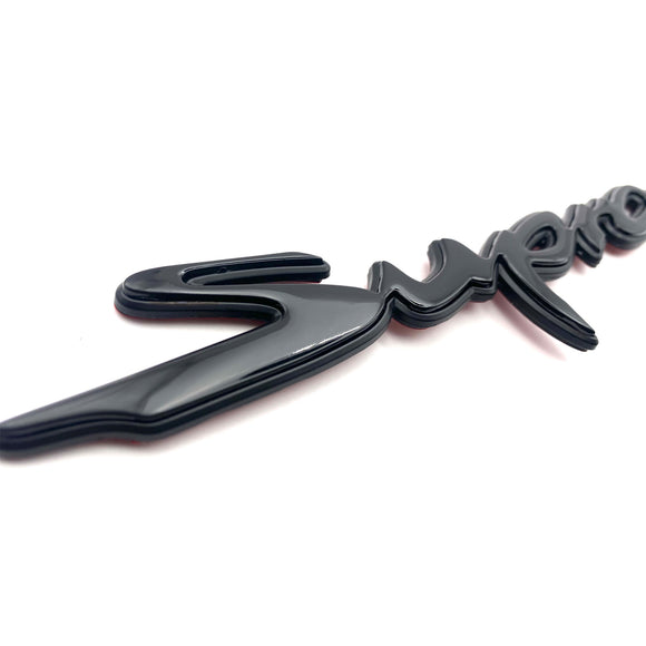 Emblex Gloss Black Supra Rear Badge Emblem for Toyota Supra A90 - MODE Auto Concepts