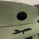 Emblex Gloss Black Supra Rear Badge Emblem for Toyota Supra A90 - MODE Auto Concepts