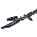 Emblex Gloss Black w. Chrome Outer Supra Rear Badge Emblem for Toyota Supra A90 - MODE Auto Concepts