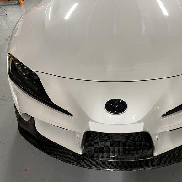 Emblex Gloss Black Toyota Front Badge Emblem for Toyota Supra A90 - MODE Auto Concepts