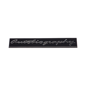 Emblex Autobiography Style Gloss Black Rear Trunk Badge Emblem for Range Rover Sport L494 - MODE Auto Concepts