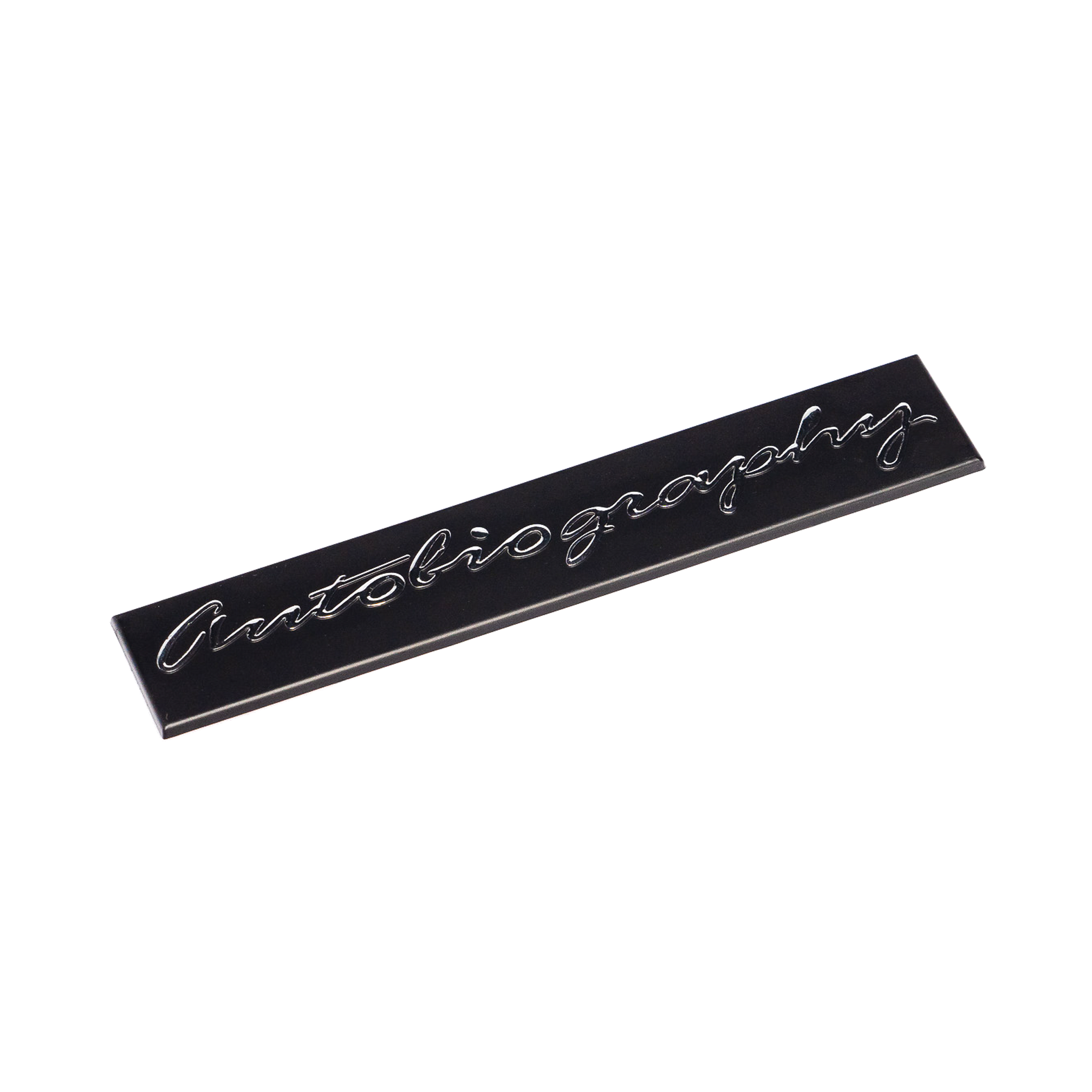 Exon Autobiography Style Emblème d'insigne de coffre arrière noir brillant pour Range Rover Sport L494