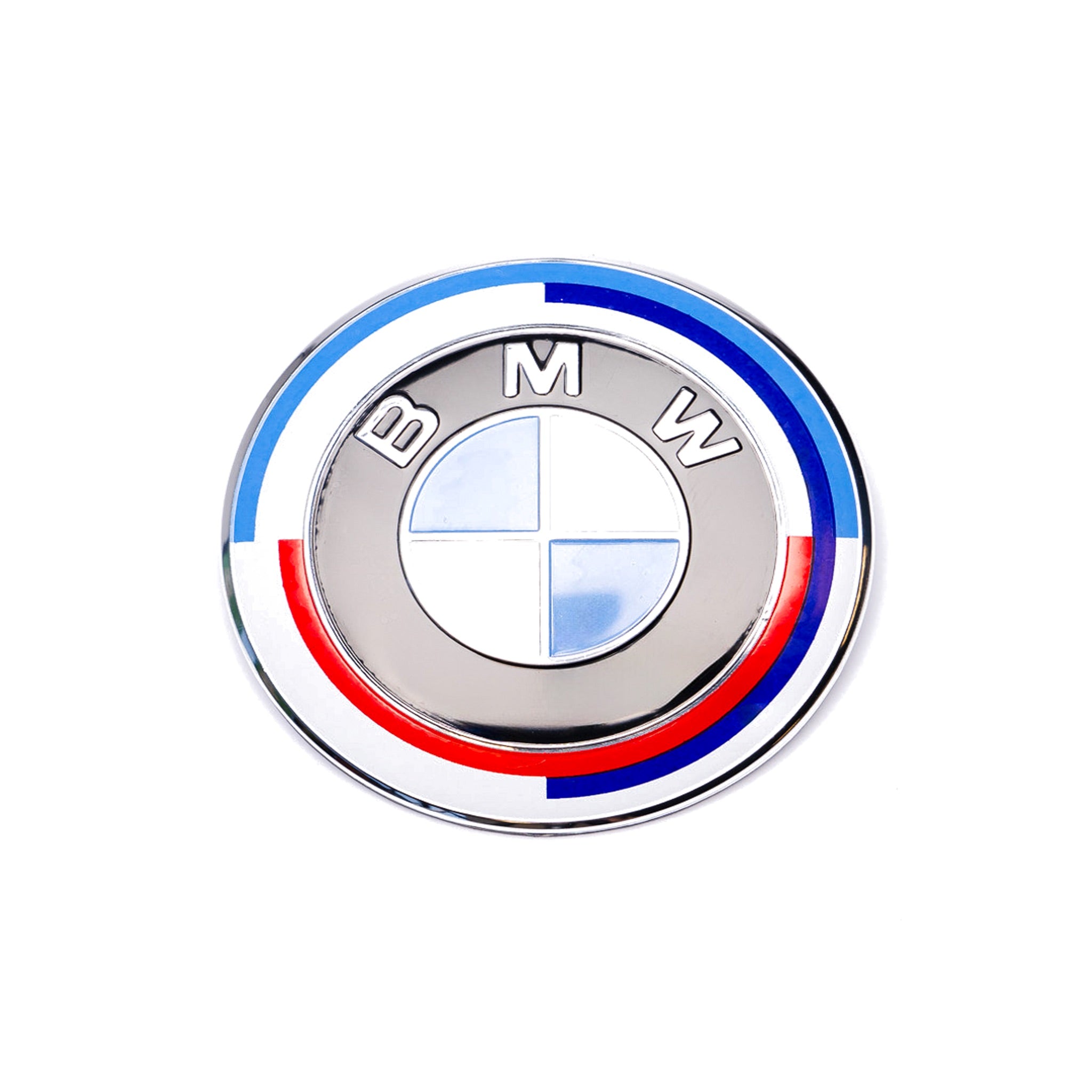 Exon BMW 50th Anniversary Style Trunk Badge Emblem for BMW 1 2 3 4 5 6 7 8-Series 1M M2 M3 M4 M5 M6 M8 - 0