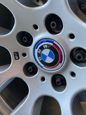 Exon BMW 50th Anniversary Style Wheel Center Cap for BMW 1 2 3 5 7 8 X1 X2 X3 X4 X5 X6 X7 - MODE Auto Concepts