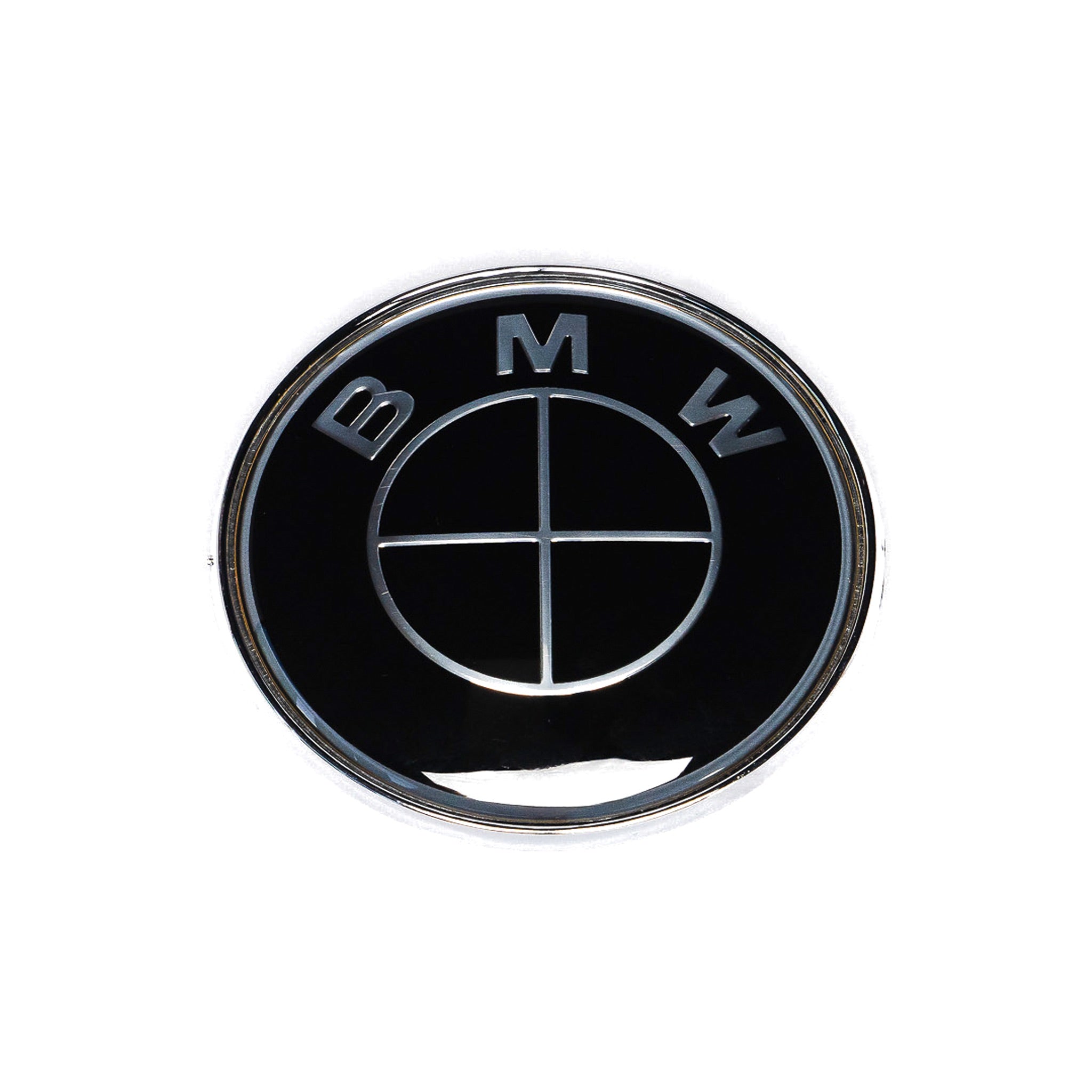 Exon BMW Style Stealth Black / Black Hood Badge Emblem for BMW E-Series 1M E82 M3 E90 E92 M5 E60 M6 E63 & 1 3 5 6 7 Series E88 E91 E61 E64 E65