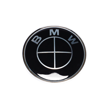 Emblex BMW Style Stealth Black / Black Steering Wheel Badge Emblem for BMW 1 2 3 4 5 6 7 8-Series 1M M2 M3 M4 M5 M6 M8 - MODE Auto Concepts