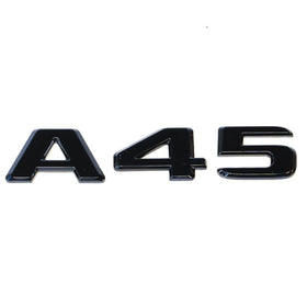 Emblex Gloss Black A45 Trunk Badge Emblem for Mercedes Benz AMG A45 - MODE Auto Concepts