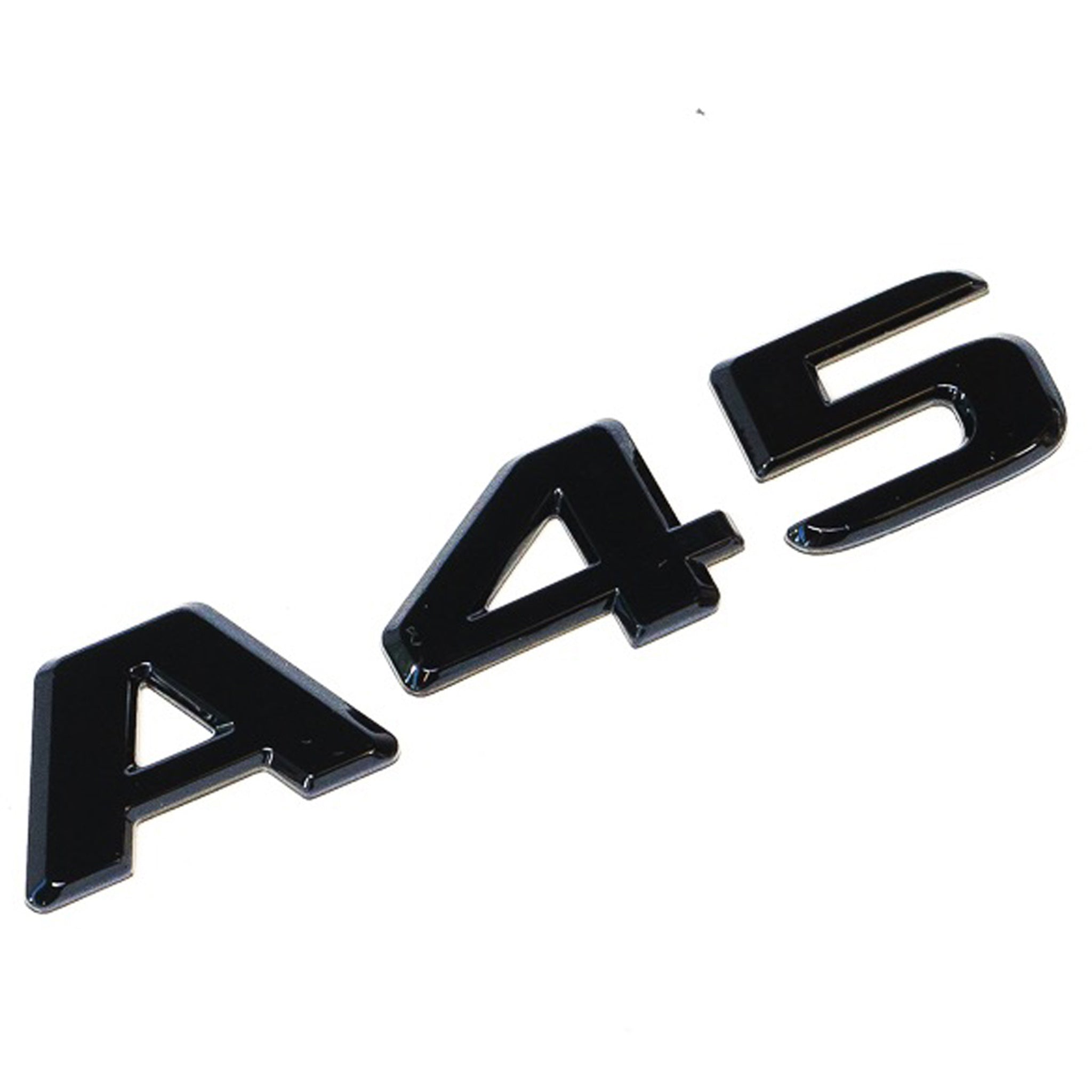 Exon Gloss Black A45 Trunk Badge Emblem for Mercedes Benz AMG A45 - 0