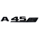 Emblex Gloss Black A45s Trunk Badge Emblem for Mercedes-Benz AMG A45s W177 - MODE Auto Concepts